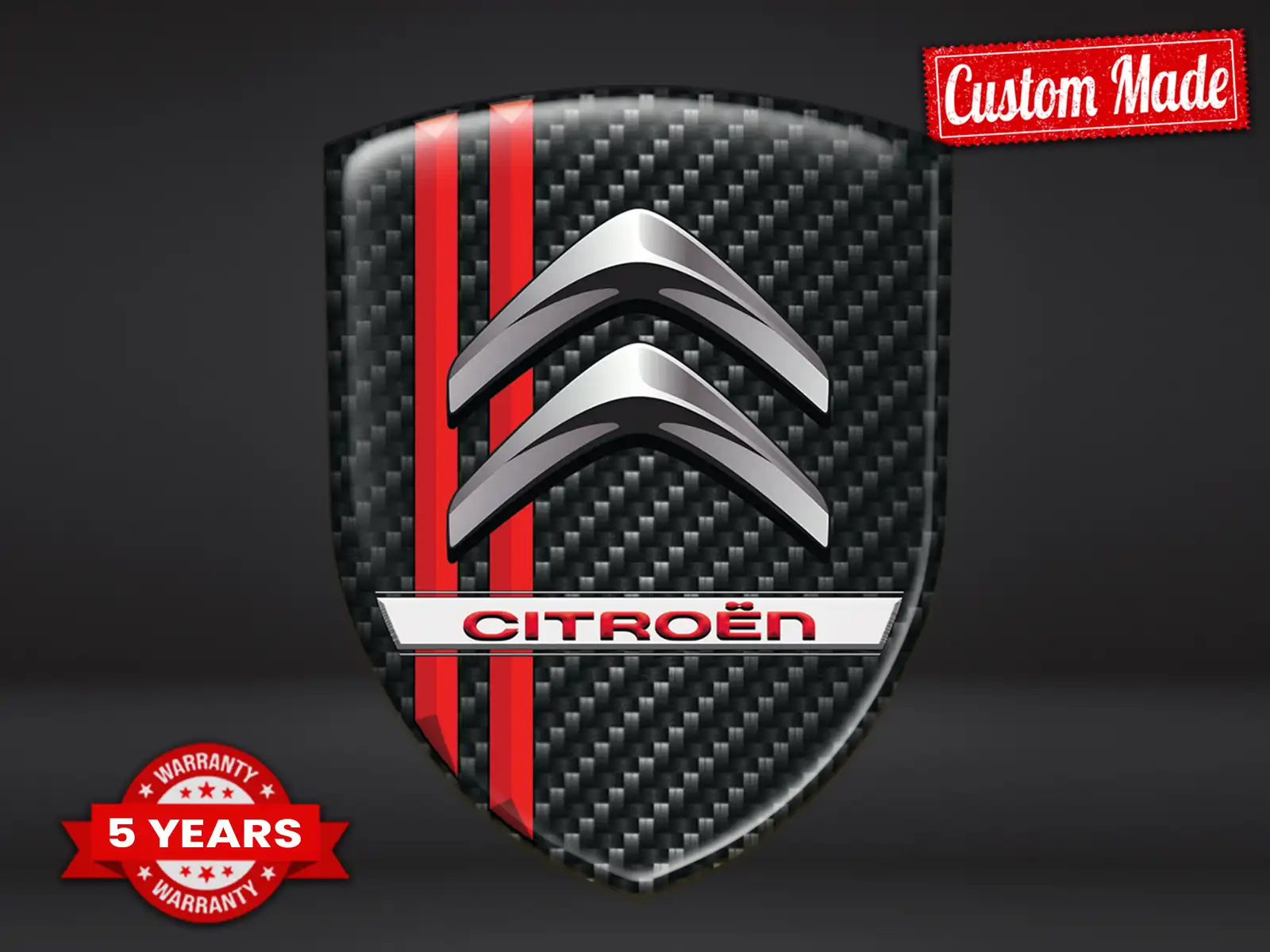 Citroen Pegatinas Logo Negocio Tuning Personalizables Resistentes